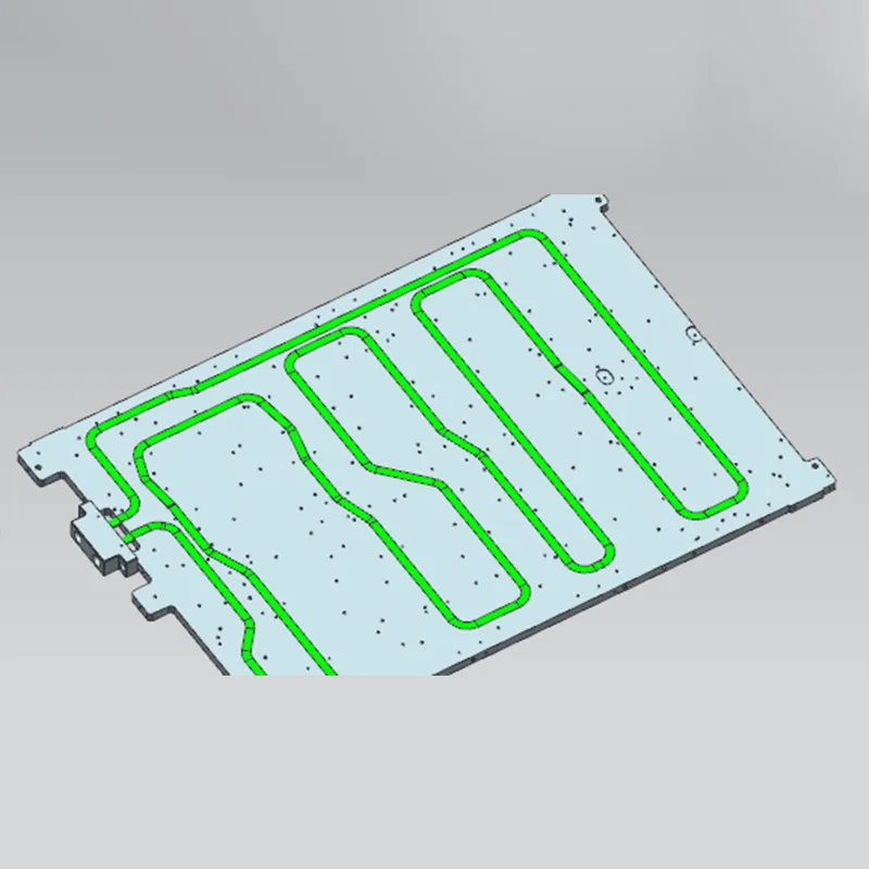 Жидкостная охлаждающая пластина