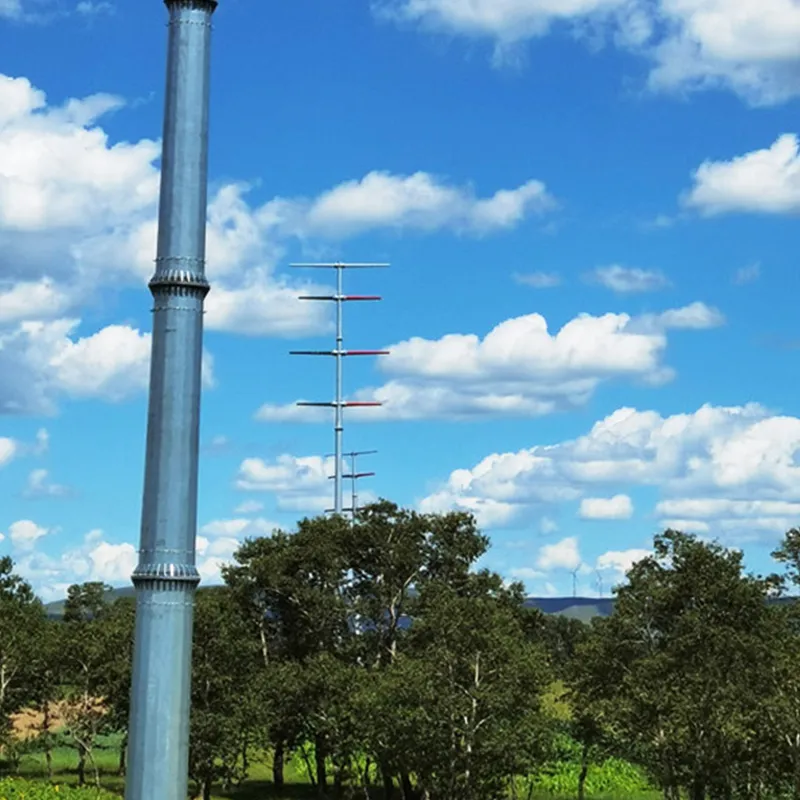 Стальная трубчатая опора