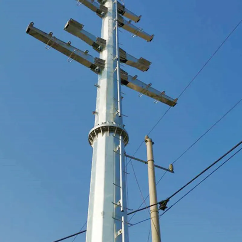 Стальная трубчатая опора