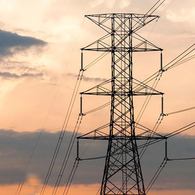 Угловая стальная башня