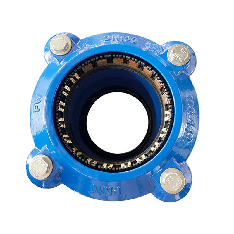 Гибкий компенсирующий патрубок для ПЭ труб с расширенным диапазоном компенсации