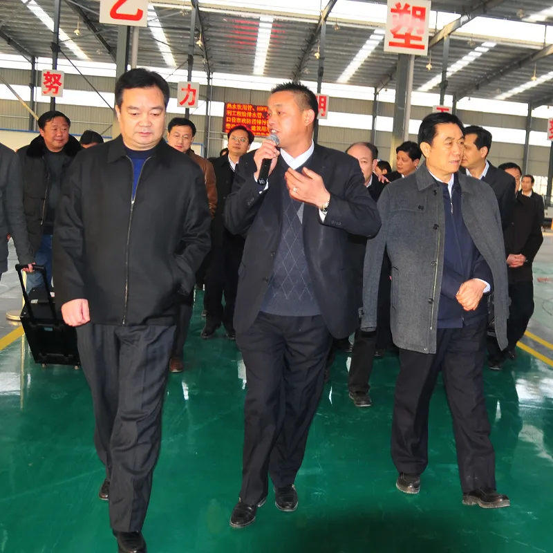 Секретарь муниципального комитета партии Ван Цзюньчжэн посетил компанию с исследовательским визитом