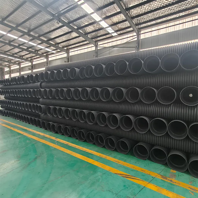 Двухслойные гофрированные трубы ПНД