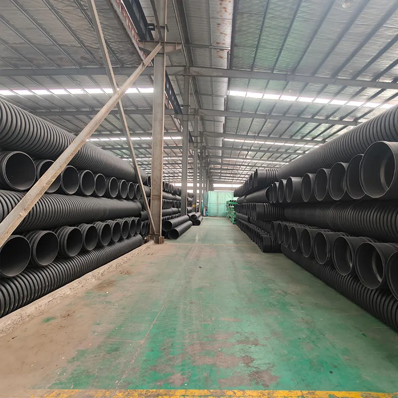 Двухслойные гофрированные трубы ПНД