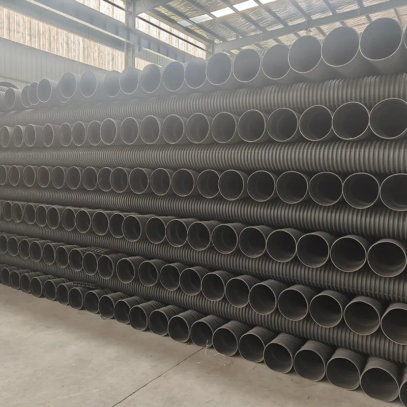 Двухслойные гофрированные трубы ПНД