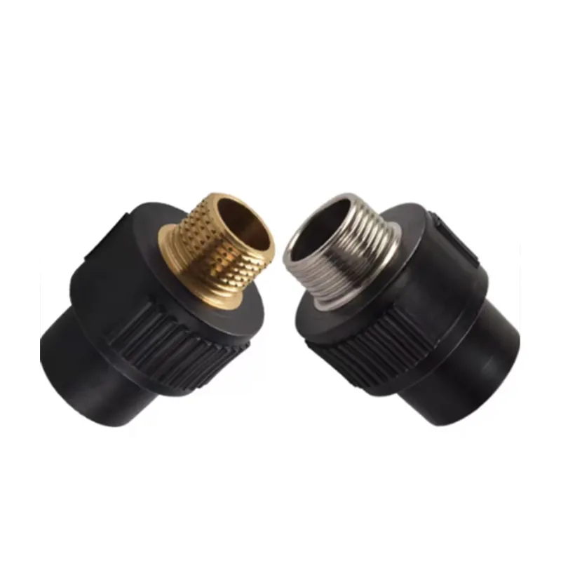 ПЭ прямая муфта с наружной резьбой