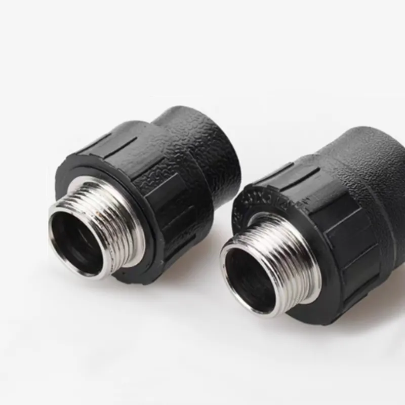 ПЭ прямая муфта с наружной резьбой