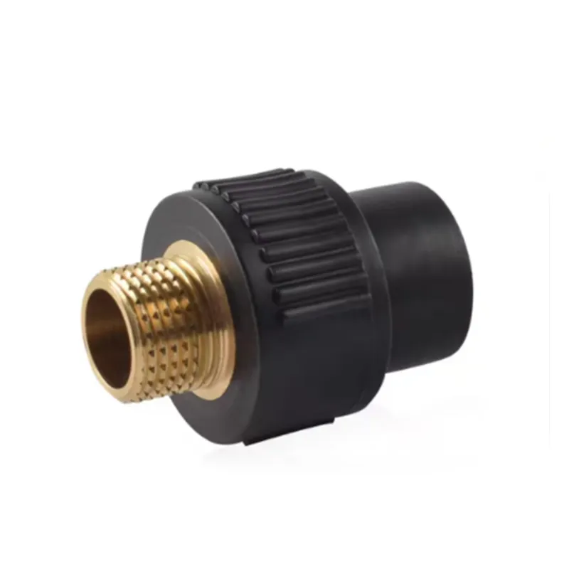 ПЭ прямая муфта с наружной резьбой