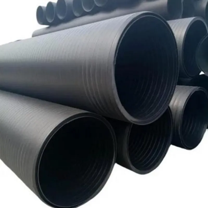 Спиральновитые трубы ПНД с полой стенкой