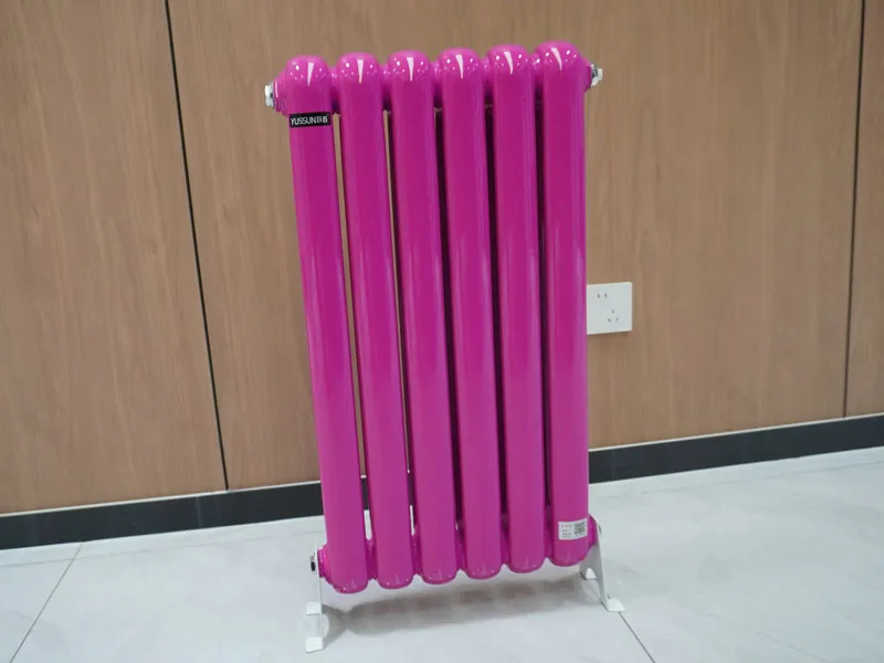 Стальной двухколончатый радиатор 5025 с круглыми заглушками