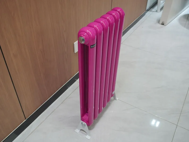 Стальной двухколончатый радиатор 5025 с круглыми заглушками