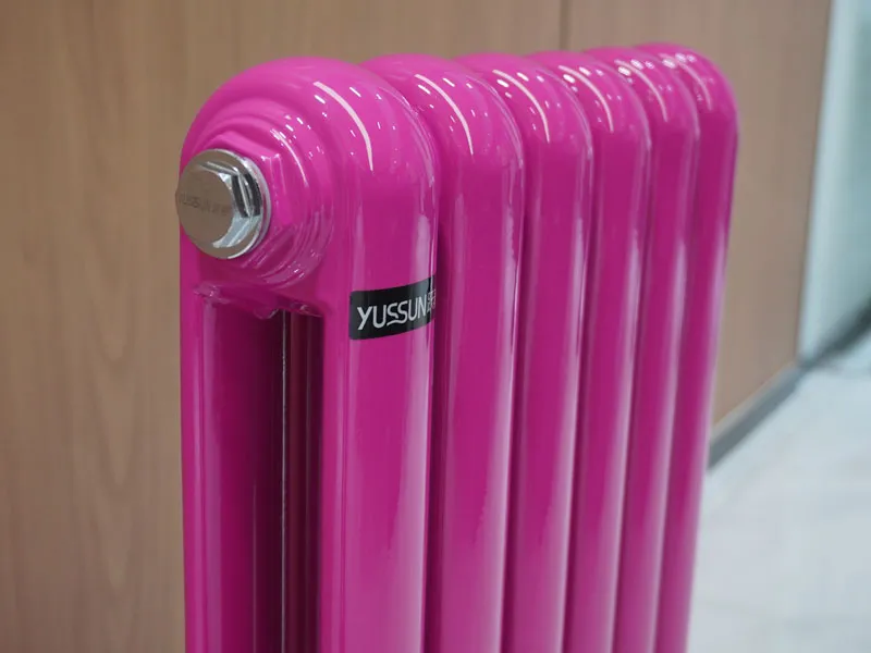 Стальной двухколончатый радиатор 5025 с круглыми заглушками