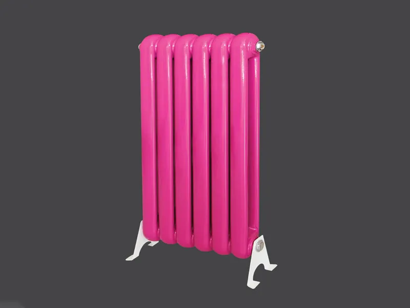 Стальной двухколончатый радиатор 5025 с круглыми заглушками