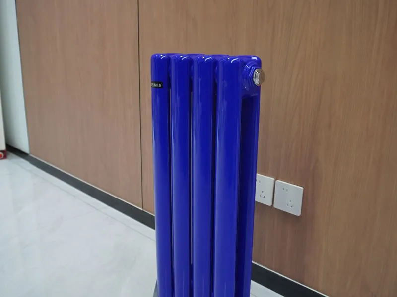 Стальной двухколончатый радиатор 6030 с квадратными заглушками