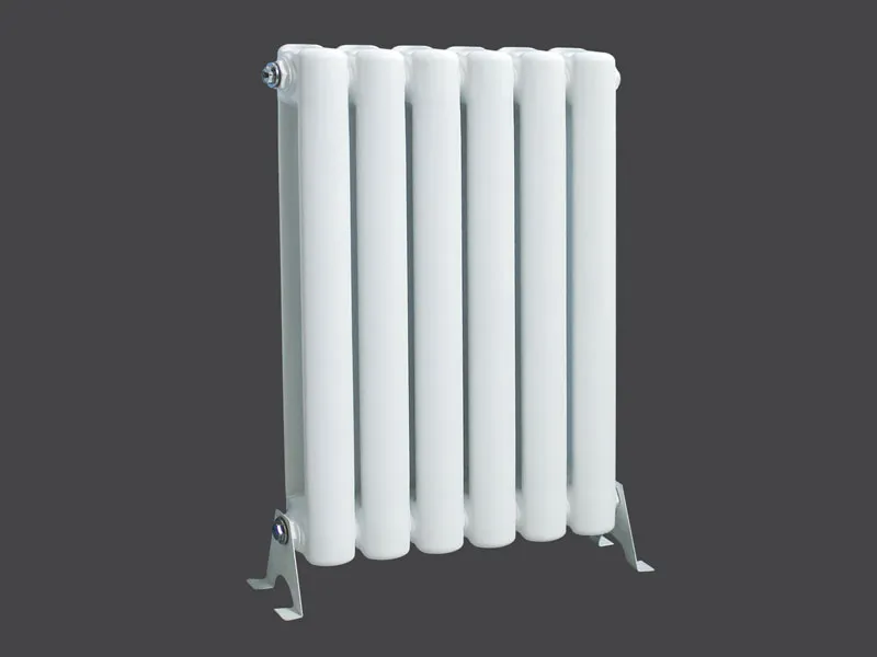 Стальной двухколончатый радиатор 6030 с квадратными заглушками