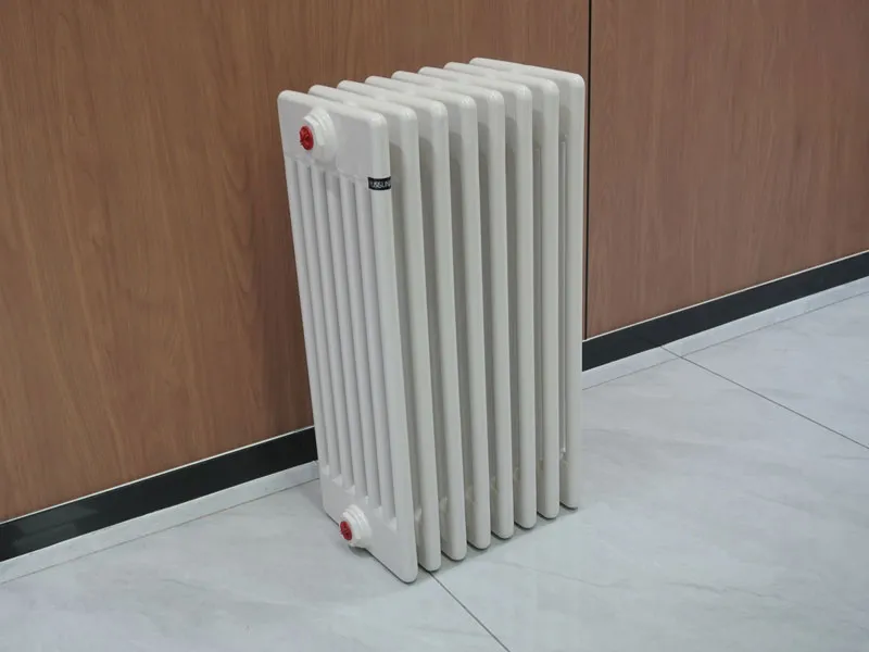 Стальной семиколонный радиатор изготовлен