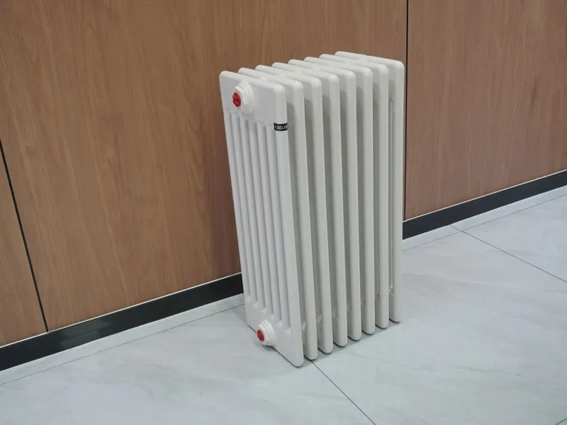 Стальной семиколонный радиатор изготовлен