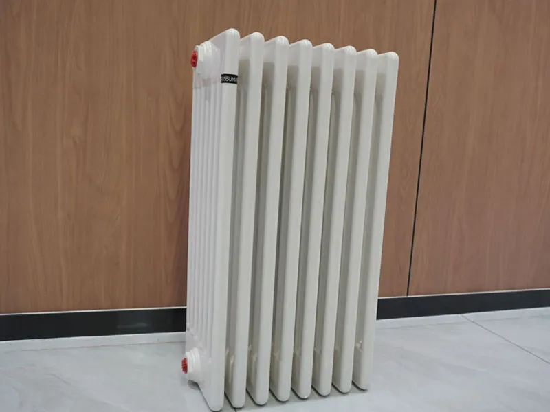 Стальной семиколонный радиатор изготовлен