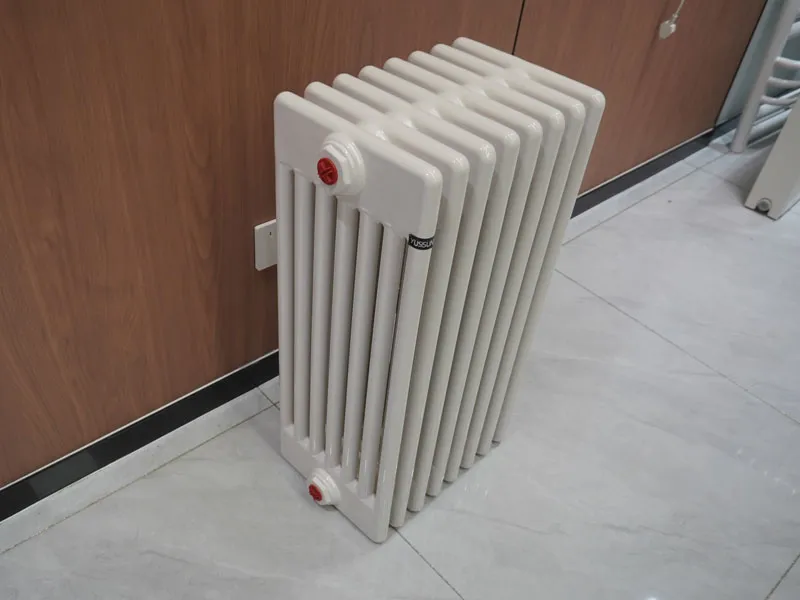 Стальной семиколонный радиатор изготовлен