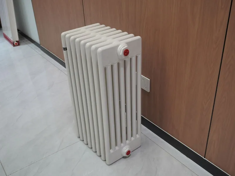 Стальной семиколонный радиатор изготовлен