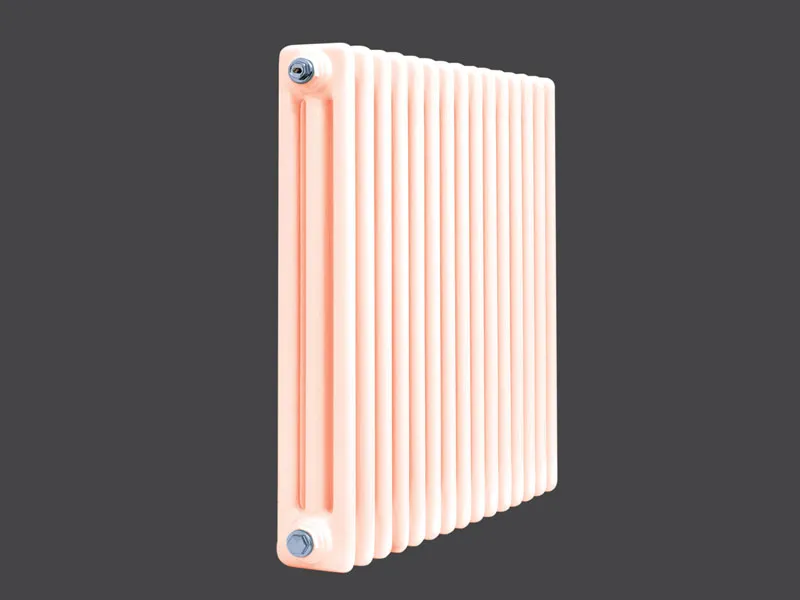 Стальной трехколонный радиатор изготовлен