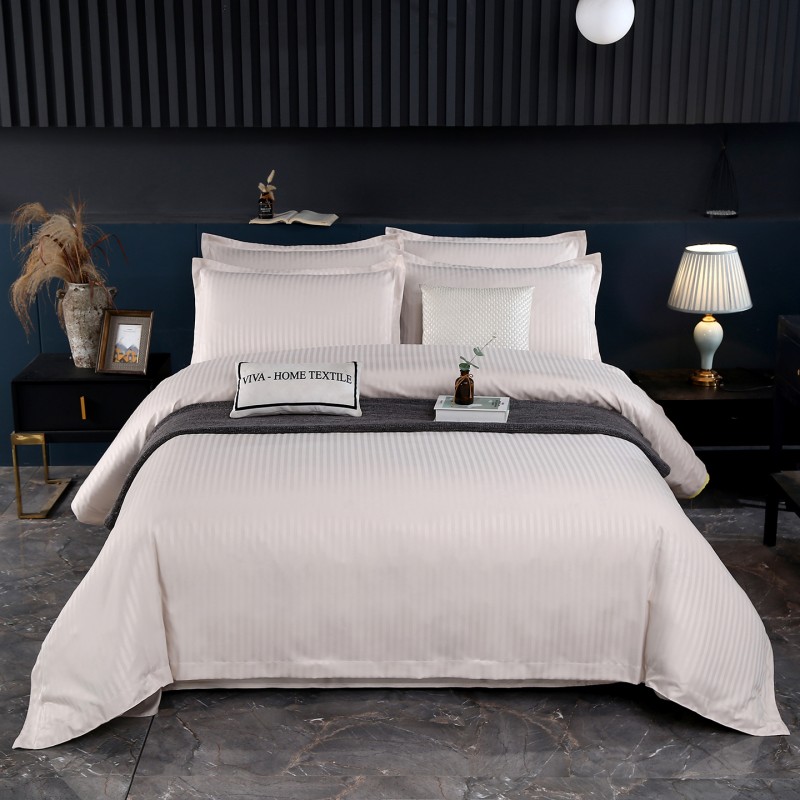 Комплект постельного белья из 4 предметов верблюжьего цвета