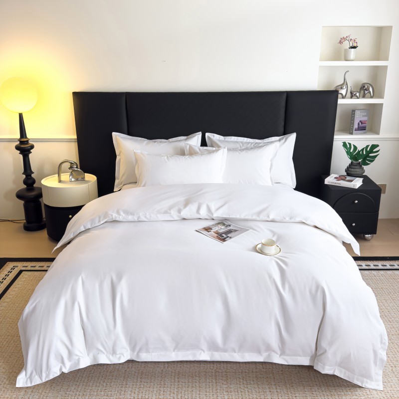 Новый комплект постельного белья для отелей с начёсанной (фланелевой) отделкой