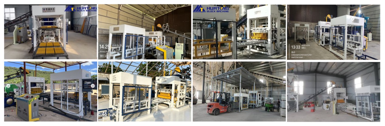 Автоматический формовочный станок для бетонных блоков модели QT4-15 724 (5)