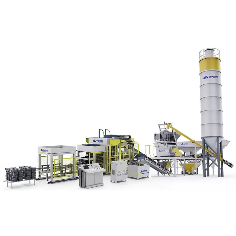 Линия для производства бетонных блоков