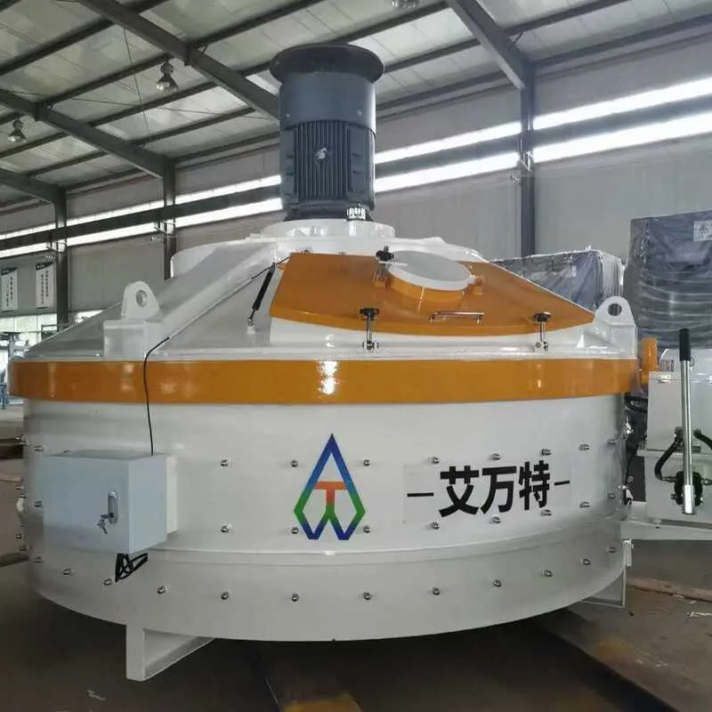 8 планетарных смесителя Huatong отправлены в Казахстан для производства изделий из бетона и кирпича