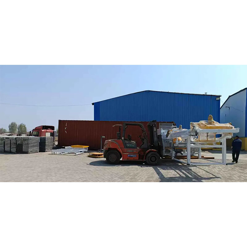Полный комплект оборудования от Huatong Block Machine для Казахстана и Центральной Азии
