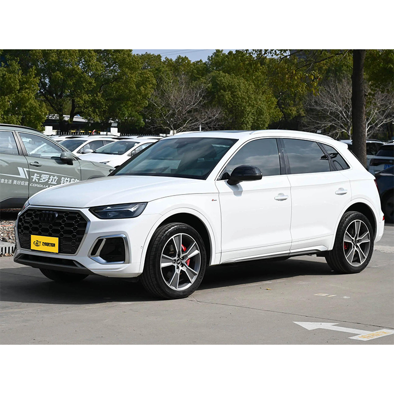 Audi Q5L 45 TFSI Luxury Dynamic 2021 года выпуска, мощный полноприводный внедорожник, универсальный семейный автомобиль, подержанный немецкий седан класса люкс