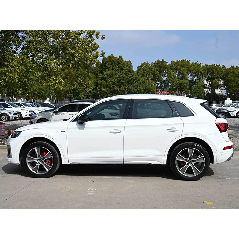 Audi Q5L 45 TFSI Luxury Dynamic 2021 года выпуска, мощный полноприводный внедорожник, универсальный семейный автомобиль, подержанный немецкий седан класса люкс
