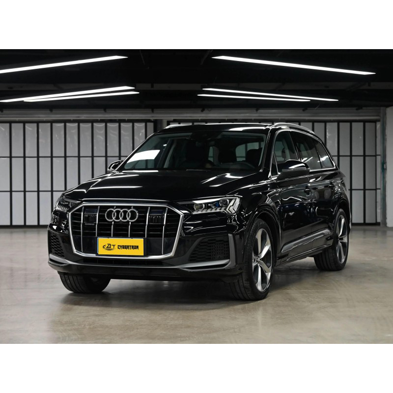 Audi Q7 55 TFSI quattro S line Premium 2021 года выпуска, флагманский шестицилиндровый двигатель 3.0T, подержанный немецкий автомобиль класса люкс