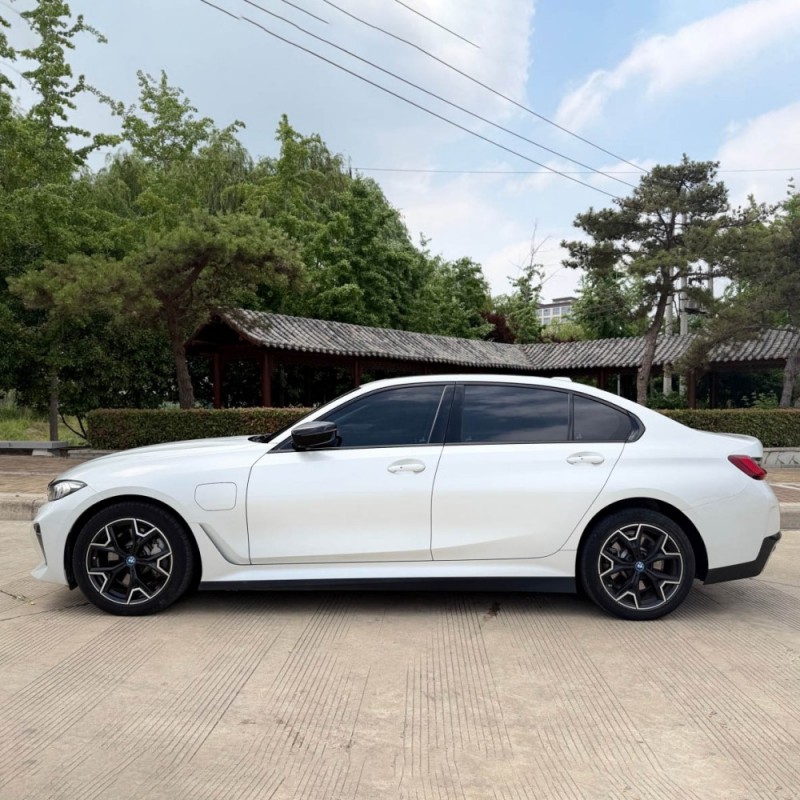 BMW i3 2023 eDrive40L Shadow Edition, полностью электрический среднеразмерный седан, задний привод, удовольствие от вождения, подержанный роскошный электромобиль.
