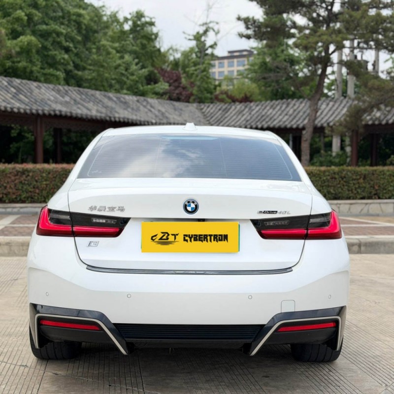 BMW i3 2023 eDrive40L Shadow Edition, полностью электрический среднеразмерный седан, задний привод, удовольствие от вождения, подержанный роскошный электромобиль.