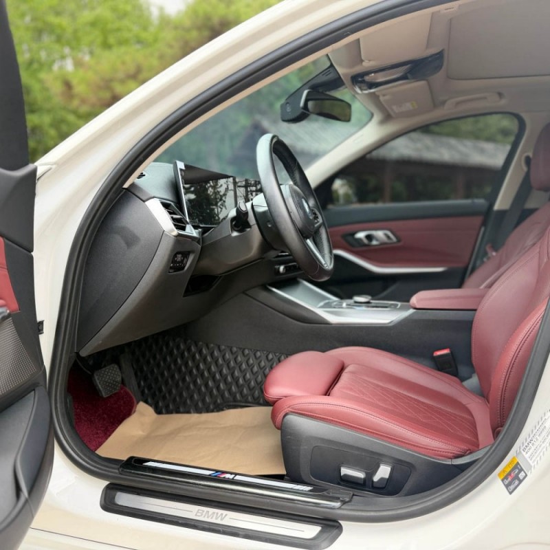BMW i3 2023 eDrive40L Shadow Edition, полностью электрический среднеразмерный седан, задний привод, удовольствие от вождения, подержанный роскошный электромобиль.