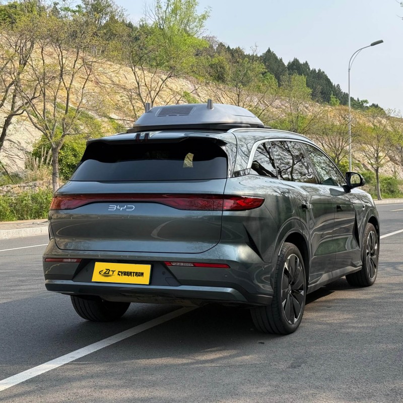 BYD Tang L 2025 DM-p, 175 км запас хода, полноприводная версия «Энтузиаст дронов» — подзаряжаемый гибридный флагманский SUV, технологический дизайн, подержанный автомобиль будущего