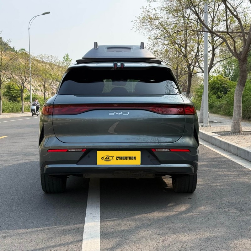 BYD Tang L 2025 DM-p, 175 км запас хода, полноприводная версия «Энтузиаст дронов» — подзаряжаемый гибридный флагманский SUV, технологический дизайн, подержанный автомобиль будущего