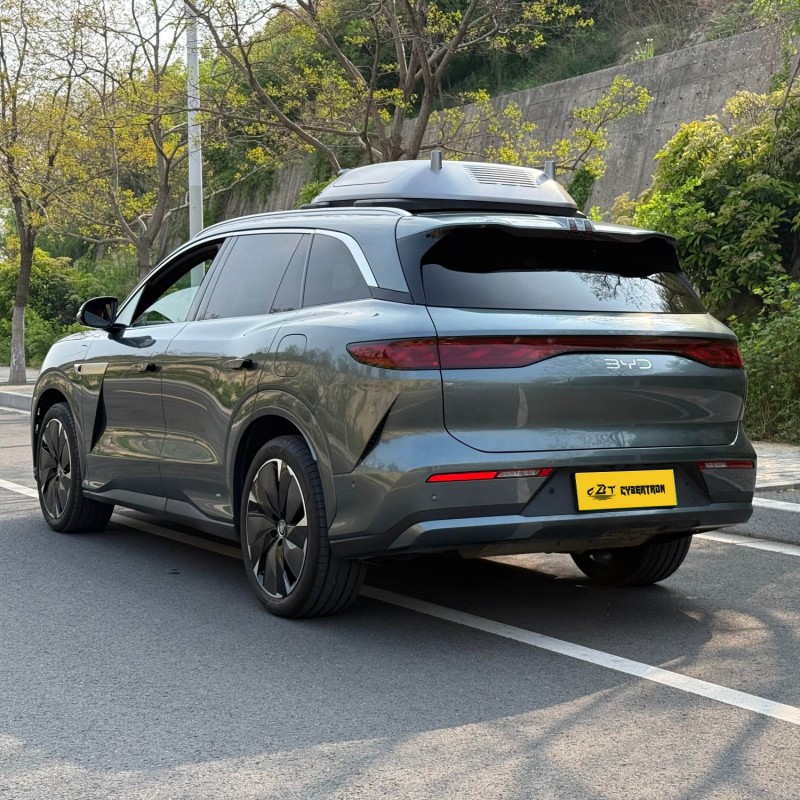 BYD Tang L 2025 DM-p, 175 км запас хода, полноприводная версия «Энтузиаст дронов» — подзаряжаемый гибридный флагманский SUV, технологический дизайн, подержанный автомобиль будущего
