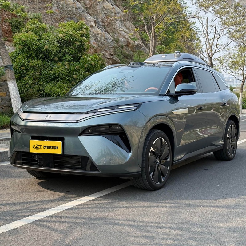 BYD Tang L 2025 DM-p, 175 км запас хода, полноприводная версия «Энтузиаст дронов» — подзаряжаемый гибридный флагманский SUV, технологический дизайн, подержанный автомобиль будущего