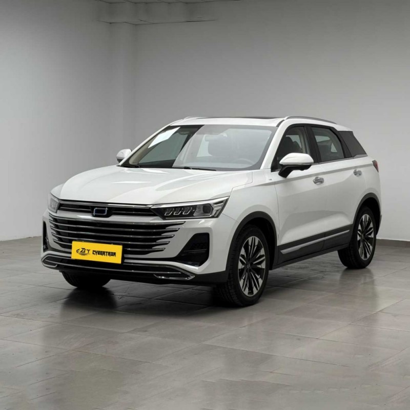 Bestune T77 2023 280TID Автоматическая коробка передач, роскошный компактный внедорожник с дизайном «свет и тень»: выгодный подержанный семейный автомобиль.