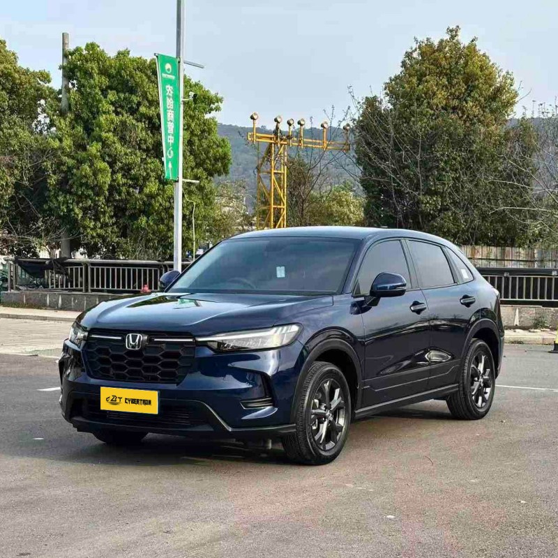 Honda HR-V 2023 240TURBO CVT Enjoy Edition 1.5T High Power, Magic Seats, Honeycomb Grille, спортивный кроссовер, подержанный бензиновый автомобиль.