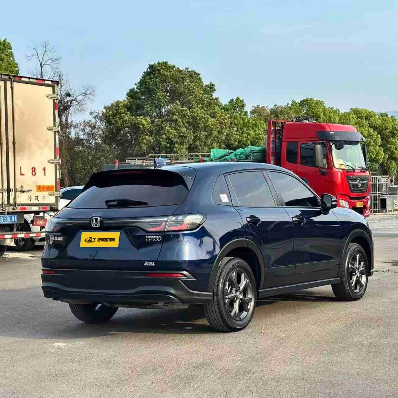 Honda HR-V 2023 240TURBO CVT Enjoy Edition 1.5T High Power, Magic Seats, Honeycomb Grille, спортивный кроссовер, подержанный бензиновый автомобиль.