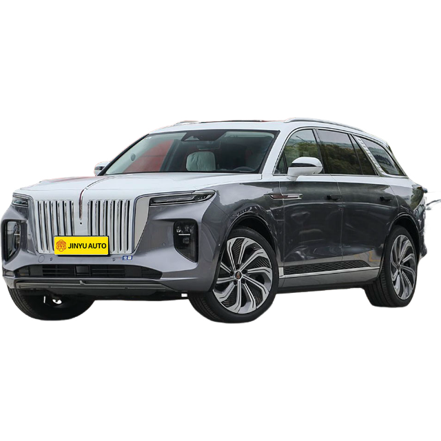 Четырехместный флагманский автомобиль Hongqi E-HS9 2024 с пробегом 660 км