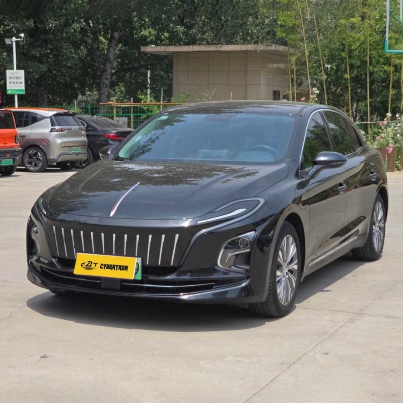 Hongqi E-QM5 2024 560KM PLUS Edition, полностью электрический среднеразмерный седан, просторные задние сиденья, высококачественный подержанный вариант для ежедневных поездок на работу.