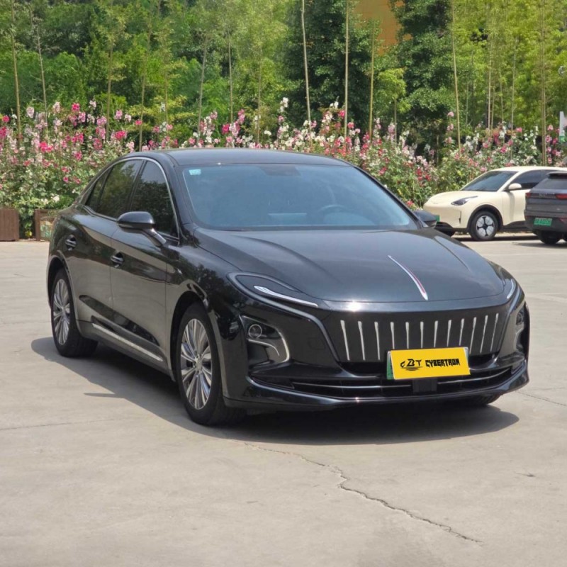 Hongqi E-QM5 2024 560KM PLUS Edition, полностью электрический среднеразмерный седан, просторные задние сиденья, высококачественный подержанный вариант для ежедневных поездок на работу.