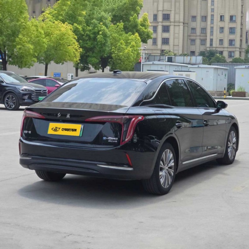 Hongqi E-QM5 2024 560KM PLUS Edition, полностью электрический среднеразмерный седан, просторные задние сиденья, высококачественный подержанный вариант для ежедневных поездок на работу.