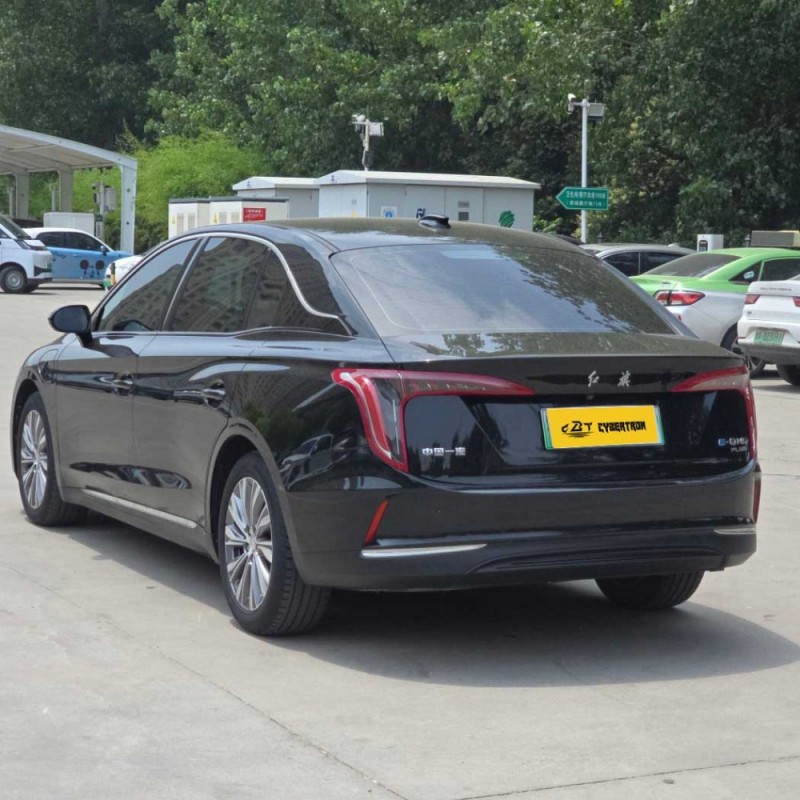 Hongqi E-QM5 2024 560KM PLUS Edition, полностью электрический среднеразмерный седан, просторные задние сиденья, высококачественный подержанный вариант для ежедневных поездок на работу.