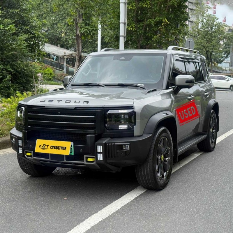 Jetour Traveler 2024 1.5TD DHT 129 км 2WD Forest Edition Подключаемый гибрид, умеренный внедорожник, угловатый дизайн, б/у, для активного отдыха на природе